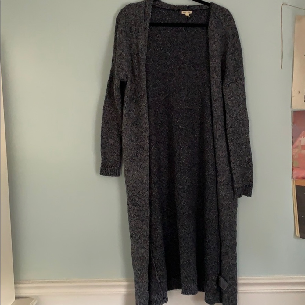 Blue/Gray Sweater Duster